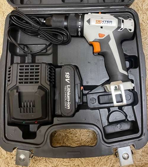 DEXTER POWER Impact Cordless Drill 18V