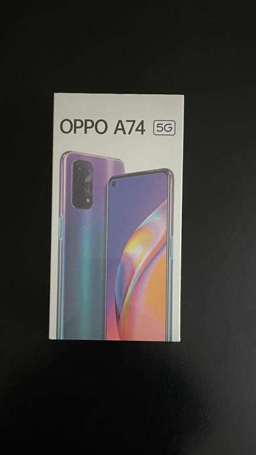 OPPO A74 5G 6GB RAM + 128GB ROM 48MP AI Quad Camera -  Fluid Black Single Sim Brand New Sealed