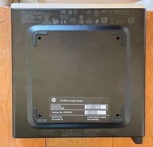 8th Gen HP MP9 G4 Intel Pentium Gold-G5400T CPU @ 3.10GHz, 8Gb Ram 1TB HDD Inbuilt Bluetooth / Wi-Fi