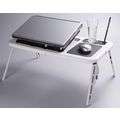 PORTABLE FOLDING LAPTOP TABLE WITH COOLER FAN NEWEST INNOVATION.