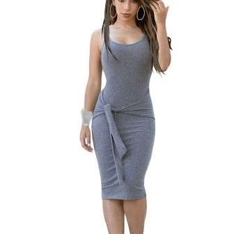 Sexy Belted Front Dress. Wear anywhere, work or play