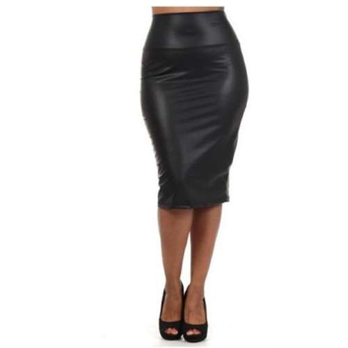 HOTTEST FASHION PU LEATHER PENCIL SKIRT. Imported please read listing
