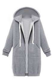 Gorgeous Winter Fleece Zip-up Hoodie Coat. Great Price