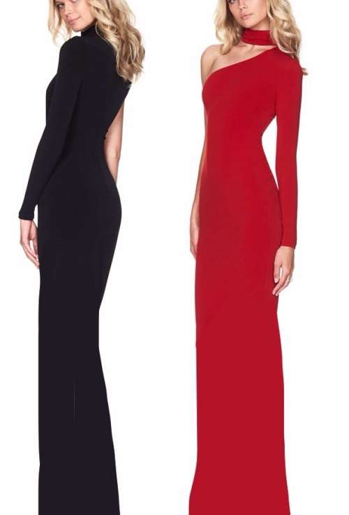 *NEW* JUST ARRIVED  Sexy Mock Collar, One-Shoulder Dress R199. Hurry!