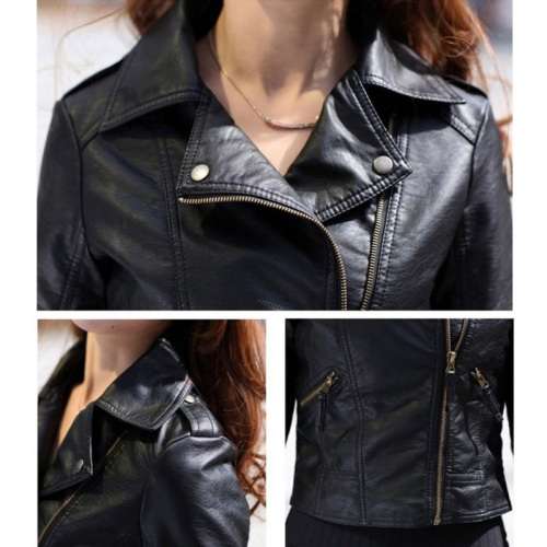 *NEW* SPECTACULAR  PU LEATHER JACKET. Imported please read listing