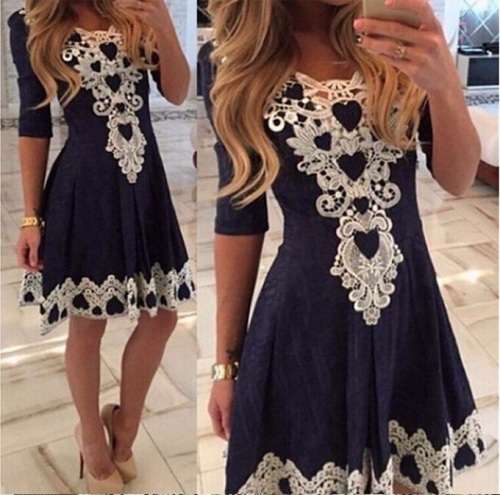 Sexy dress lace insets, imported  20+ working days for delivery. BUY FOR SUMMER AT MASSIVE DISCOUNT