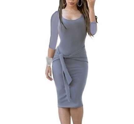 Stunning Belted Dress. Great for work or play