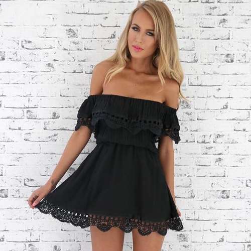 Off-shoulder Dress, imported  20+ working days for delivery. BUY FOR SUMMER AT MASSIVE DISCOUNT