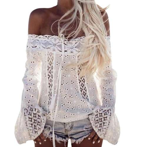 Lovely Lacey Top, imported  20+ working days for delivery. BUY FOR SUMMER AT MASSIVE DISCOUNT