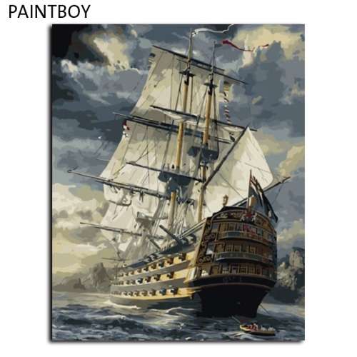 DIY PAINT BY NUMBERS. CANVAS, PAINT AND BRUSHES INCLUDED. IMPORTED READ LISTING