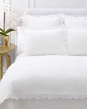 5 PIECE GORGEOUS  BRODERIE ANGLAISE LACE TRIMMED DUVET CRISP WHITE POLY MICROFIBRE