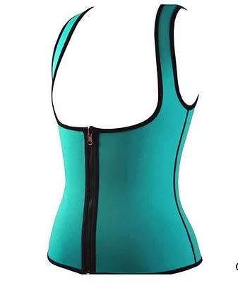 SHAPEWEAR SUPERIOR CONTROL ZIP FRONT VEST WAIST TRAINER.IMPORTED SIZES 28 to SIZE 38