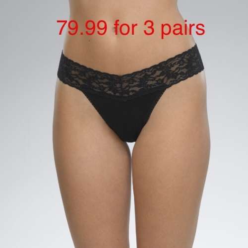 SEXY NATURAL FIBRE LYCRA AND LACE PANTIES. R79 FOR 3 PAIRS.