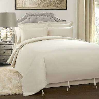 BEDDING/DUVET COVET SET/BEDDING/DUVET COVER/CREAM DUVET COVER SET  POLY MICROFIBRE