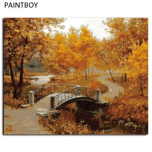 DIY PAINT BY NUMBERS. CANVAS, PAINT AND BRUSHES INCLUDED.