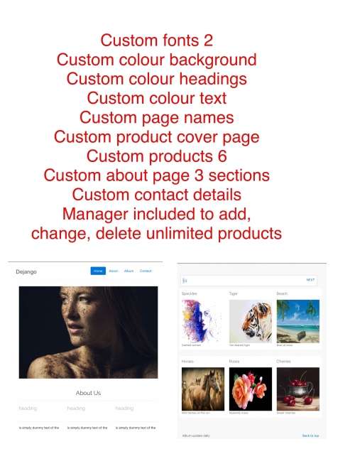 Custom designed 5 page Website for you or your business. Mobile responsive. Free hosting