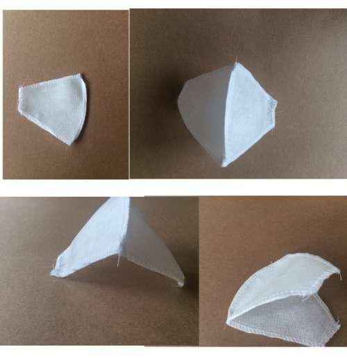 Meltblown Filters for Microfibre  Dust Mask. Minimum quantity 20. 50-100 GSM