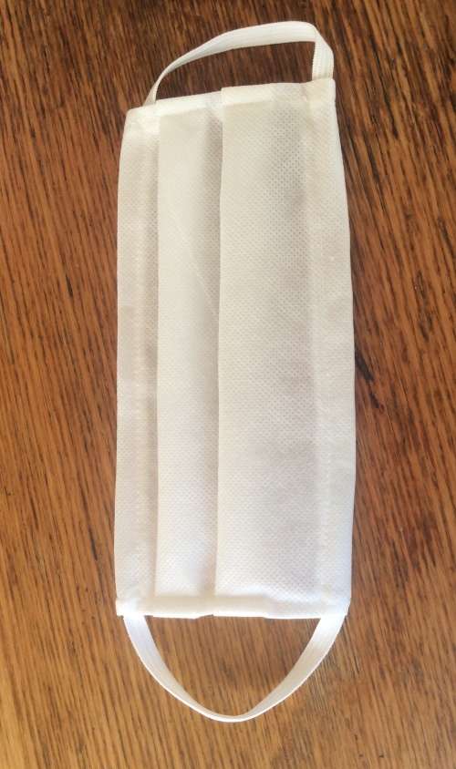 20 Face Masks Surgical Polypropylene with reusable  nose clip