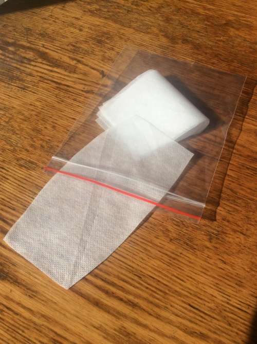 Mask filters. Polypropylene