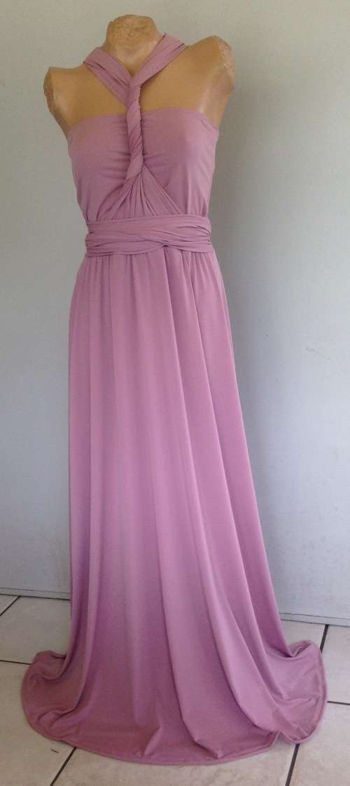INFINITY DRESS.LONG LENGHT INFINITY DRESS/BRIDESMAID DRESS/SLIMLINE SKIRT. 60 colours