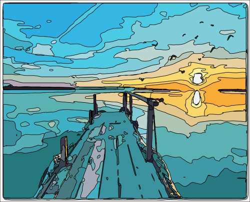 DIY PAINT BY NUMBERS. CANVAS KIT