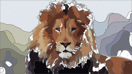 DIY PAINT BY NUMBERS. CANVAS KIT