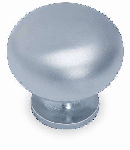 Satin Chrome Matt Bubble Knob