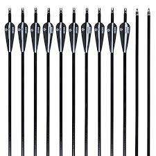 30" spine 500 musen bow arrows