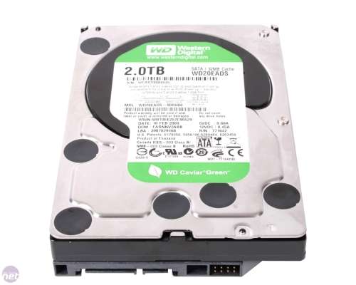 WESTERN DIGITAL 2TB GREEN SATA 3.5"  HDD!!! GREAT DEAL