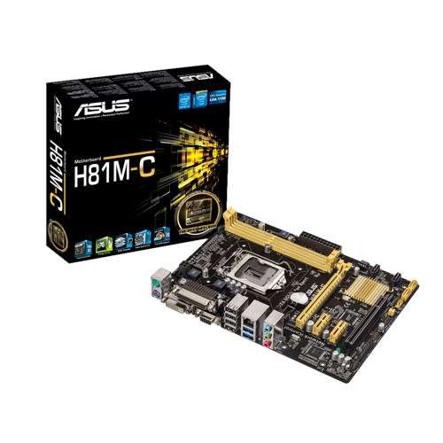 ASUS H81M-C 1150 MOTHERBOARD !!! XMAS DEAL