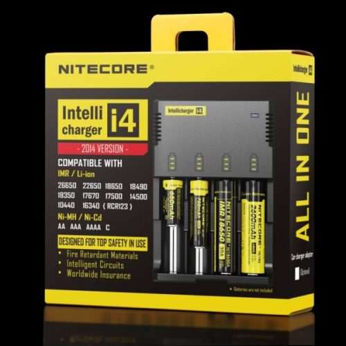 NITECORE Intellicharger I4 Li-ion/NiMH 4-slot Battery Charger (SEALED) LOCAL STOCK!!