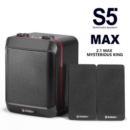 S5 MULTIMEDIA SPEAKERS 2.1 MAX  (SEALED) LOCAL STOCK!!