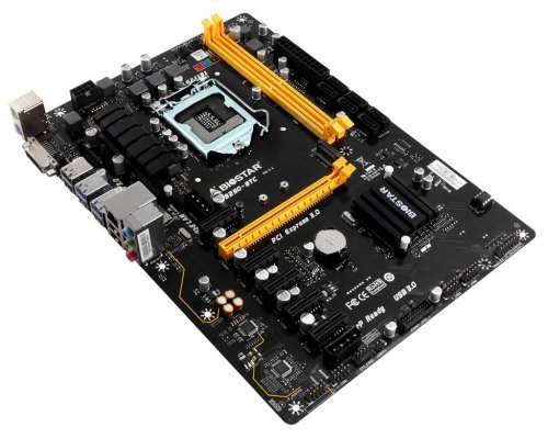 BIOSTAR TB250-BTC PRO-X6 PCI-E (MOTHERBOARD)-- R1 AUCTION DEALS!!