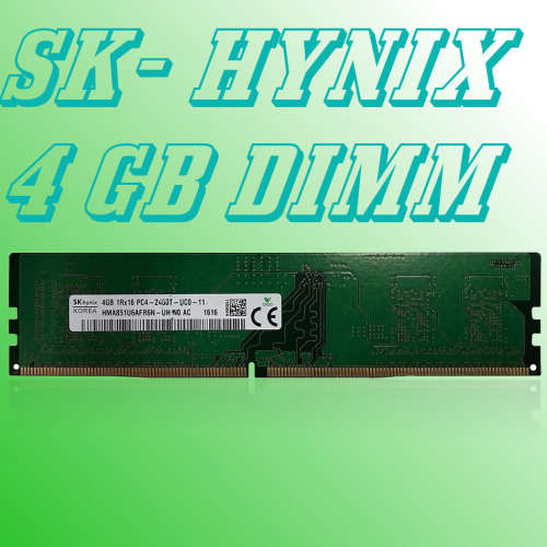 SK HYNIX 4GB DDR4 1RX16 PC4- 2400T DESKTOP RAM_ LOCAL STOCK!!