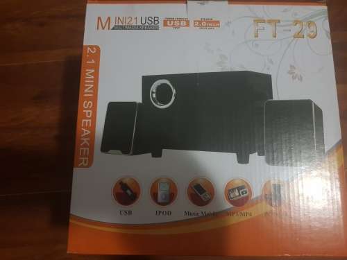 Mini 2.1 Multimedia Speakers FT-29-  (SEALED) LOCAL STOCK!!