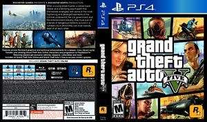 PS4 GRAND THEFT AUTO 5 (LATE ENTRY!!) R1- AUCTION