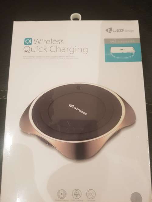 NEW WIRELESS CHARGING PAD- WIRELESS FAST CHARGER W3 - R1 AUCTION DEALS!!