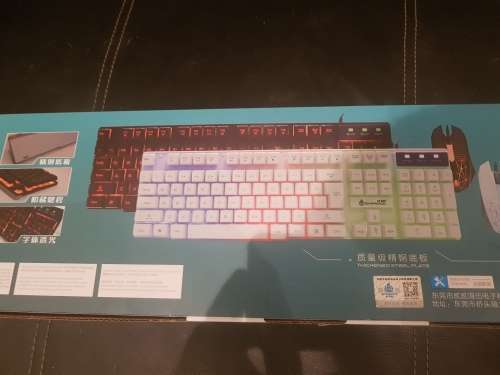 D600 KEYBOARD AND MOUSE COMBO (GAME SERIES) - R1 AUCTION DEALS!!