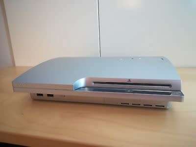 PS3 SLIVER SLIM CONSOLE (320GB) 1CONTROLLER AND CABLES - AMAZING CONDITION