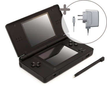 nintendo-ds-lite-black-bundle including ben-10-alien-force and charger - GREAT DEALS!!