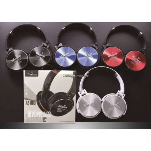 Headphone Wireless Noise Cancelling - AZ-009 - Black-  DEALS!!