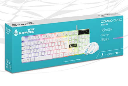 D280 KEYBOARD AND MOUSE COMBO (GAME SERIES) - GREAT DEALS!!