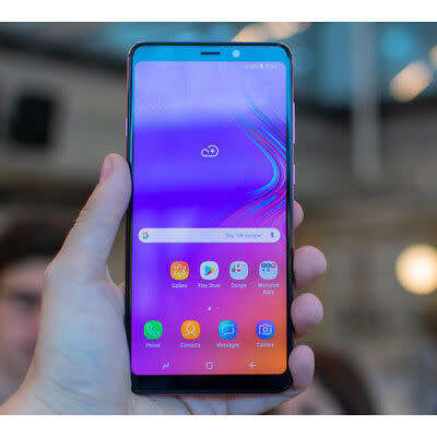 Samsung Galaxy A9 128GB LTE DUAL SIM (2018) QUAD CAMERA - BLACK (INCLUDING ACC)_ CRAZY SPECIAL!!!