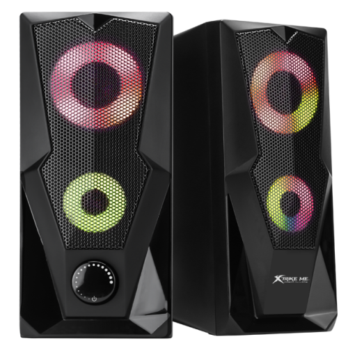 XTRIKE ME SK-501 RGB Stereo Gaming Speakers (SEALED) !! LOCAL STOCK!!