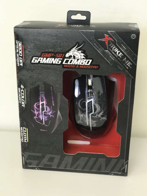 NEW XTRIKE ME GAMING MOUSE & MOUSEPAD GMP-501 - GREAT DEALS!!