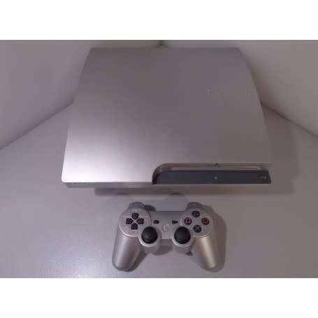 PS3 SLIM CONSOLE SILVER EDITION (320GB) 1CONTROLLER AND CABLES