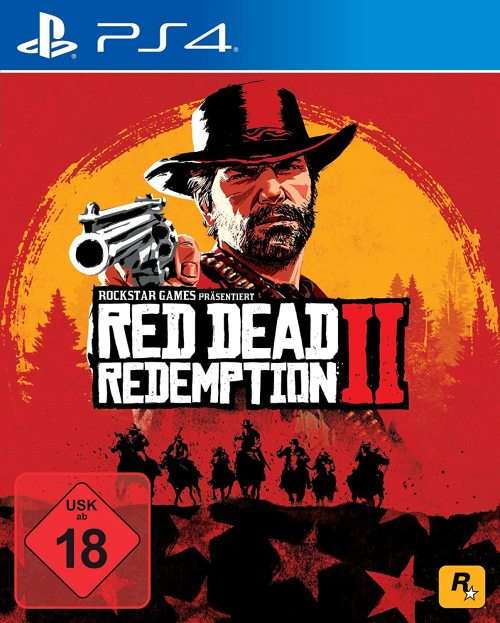 Playstation 4 game - red dead redemption 2