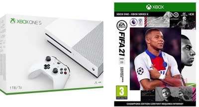 XBOX ONE S 1TB 4K UHD CONSOLE WITH FIFA 21 -AMAZING CONDITION -GREAT DEAL!!