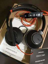 Plantronics - Blackwire C5220 - Wired, Dual-Ear (Stereo) Headset with Boom Mic - USB-A, 3.5 mm !!