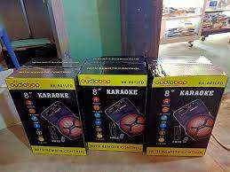 8" audiobop Karaoke Bluetooth Speaker bk-801led  (SEALED)!!